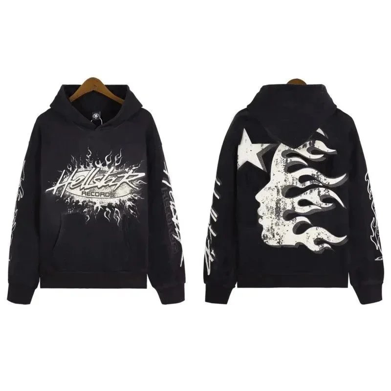 Hellstar Hoodies & Sweatshirts Graphic Pullover Hoodie image 7