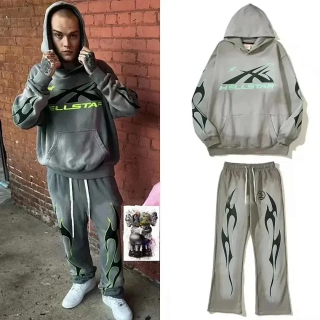 Hellstar Hoodies & Sweatshirts Graphic Pullover Hoodie product detail image 2