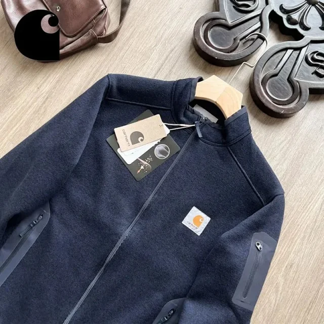 Carhartt Jackets Full-Zip Fleece Jacket with Stand Collar product detail image 9