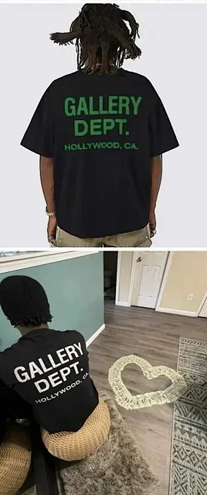 Gallery Dept. T-Shirts Short-sleeve logo print T-shirt product detail image 6