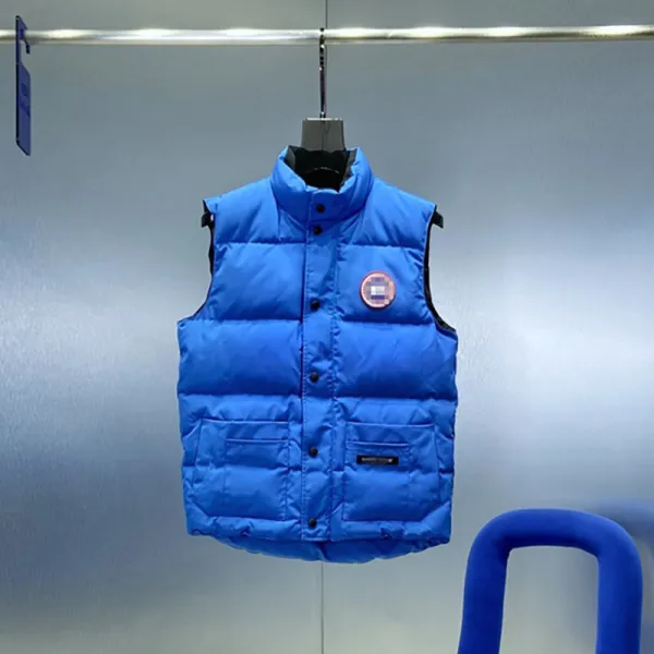 Canada Goose Expedition Vest Blue Down Vest - 1