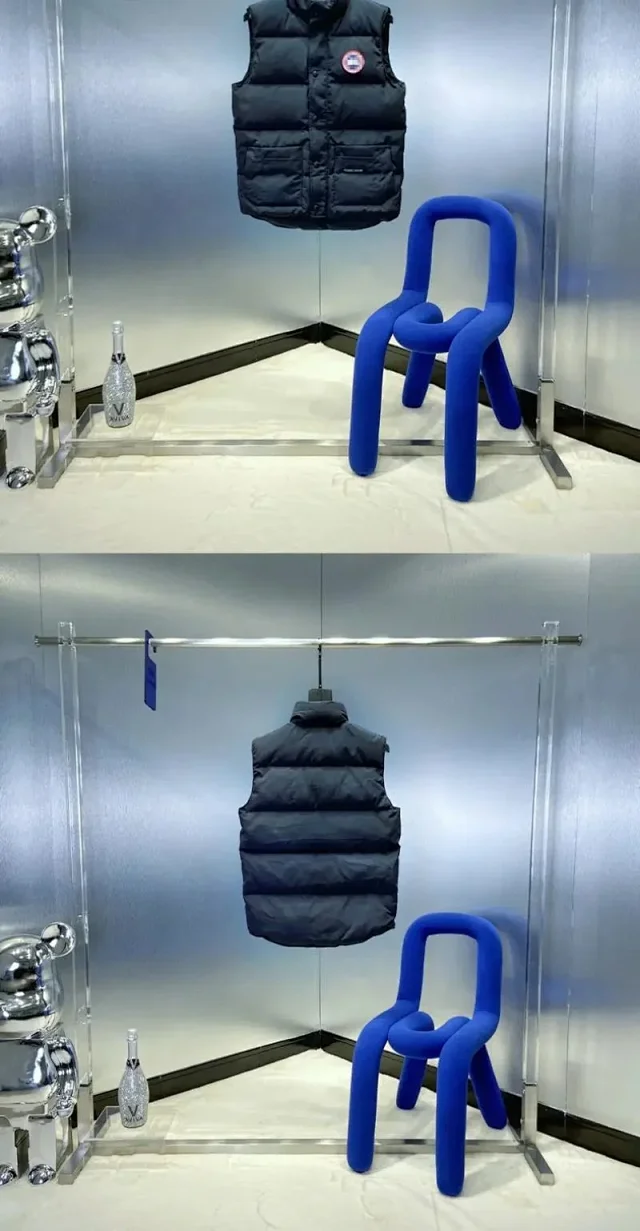 Canada Goose Vests Quilted stand-collar padded vest with snap closure and patch pockets product detail image 7