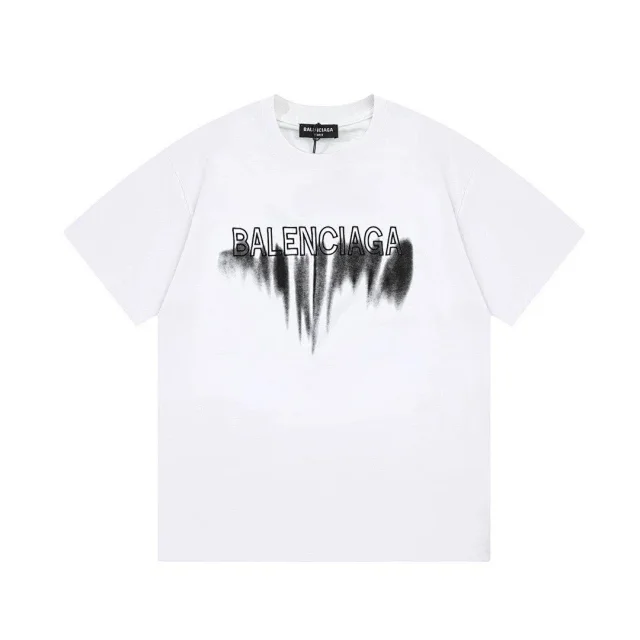 Balenciaga T-Shirts Oversized graphic T-shirt product detail image 5