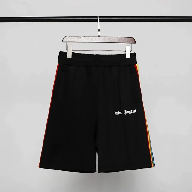 Palm Angels Shorts Elastic-Waist Side-Stripe product detail image 10