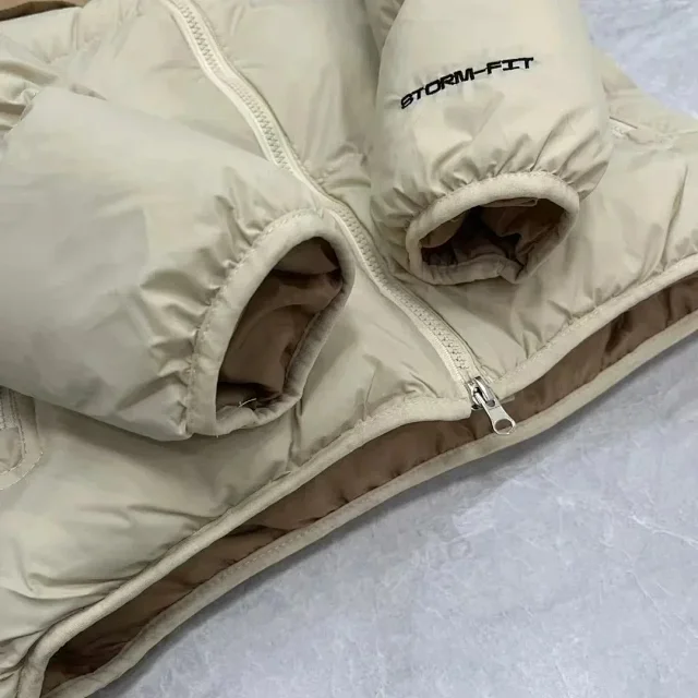 Nike Down Jackets Hooded color-block puffer jacket product detail image 10