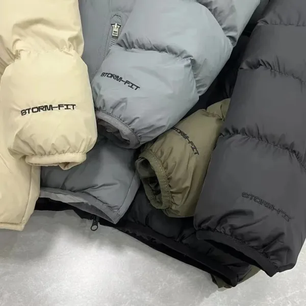 Nike Storm-Fit Puffer Jacket Beige Two-Tone Down-Jacket - 13