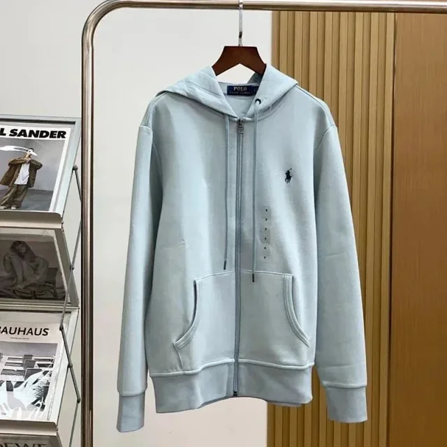 Polo Ralph Lauren Hoodies & Sweatshirts Full-Zip Hooded Sweatshirt with Embroidered Pony Logo product detail image 9