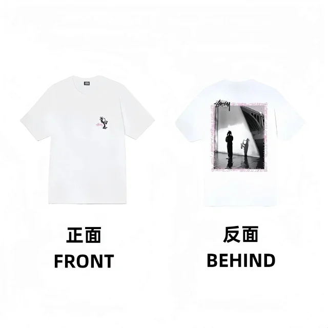 Stüssy T-Shirts Short-Sleeve Graphic Logo Print product detail image 6