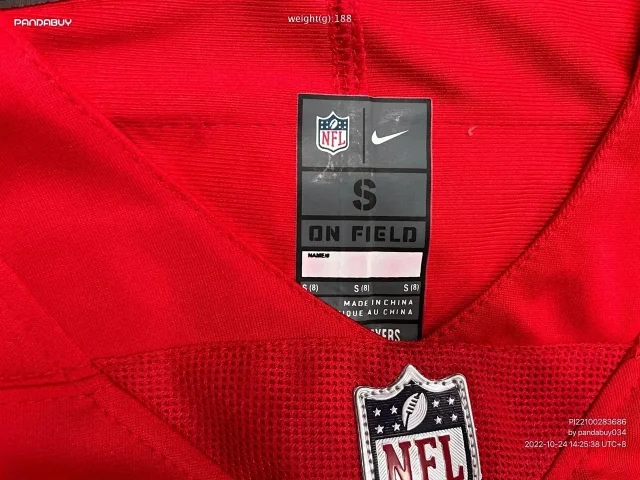 Nike Football Jerseys San Francisco 49ers player-name and number graphics product detail image 8