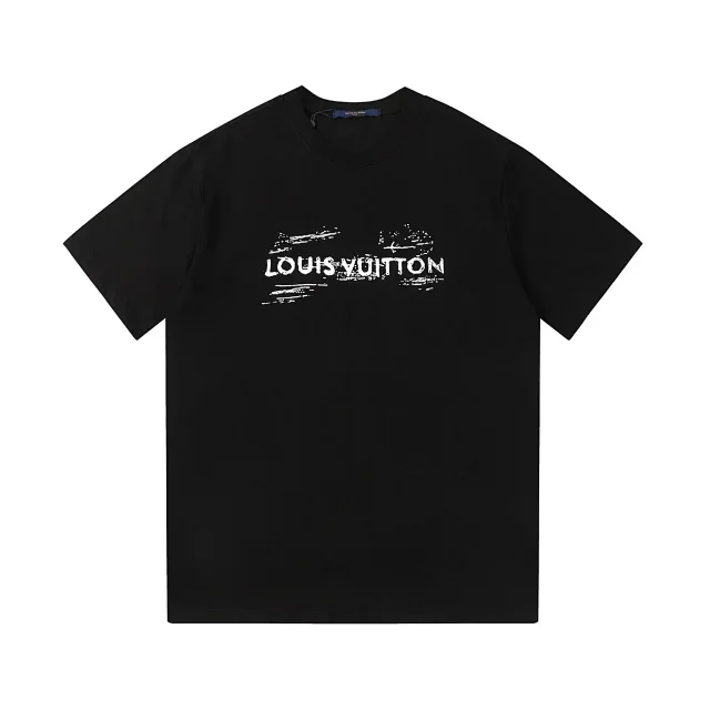Louis Vuitton T-Shirts Short-sleeve logo graphic product detail image 3