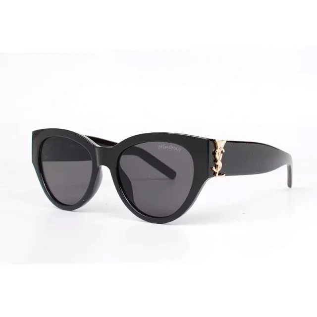 Saint Laurent Eyewear Cat-Eye Sunglasses with YSL Logo Temples product detail image 5