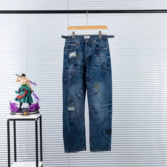 Balenciaga assorted branded jeans and trousers product detail image 5