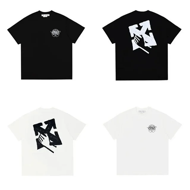 Unbranded T-Shirts Short-Sleeve Crew-Neck Graphic Arrow Print product detail image 13