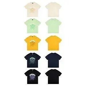 Unbranded T-Shirts Oversized graphic short-sleeve T-shirt with star print product detail image 5