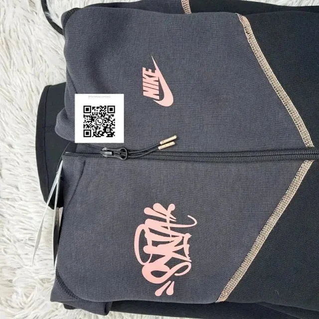 Unbranded Hooded zip-up sweatshirt and jogger set product detail image 6