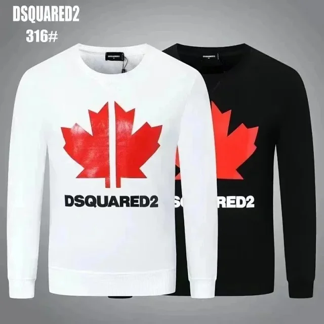 Dsquared2 Hoodies & Sweatshirts Graphic Crewneck Sweatshirt product detail image 7