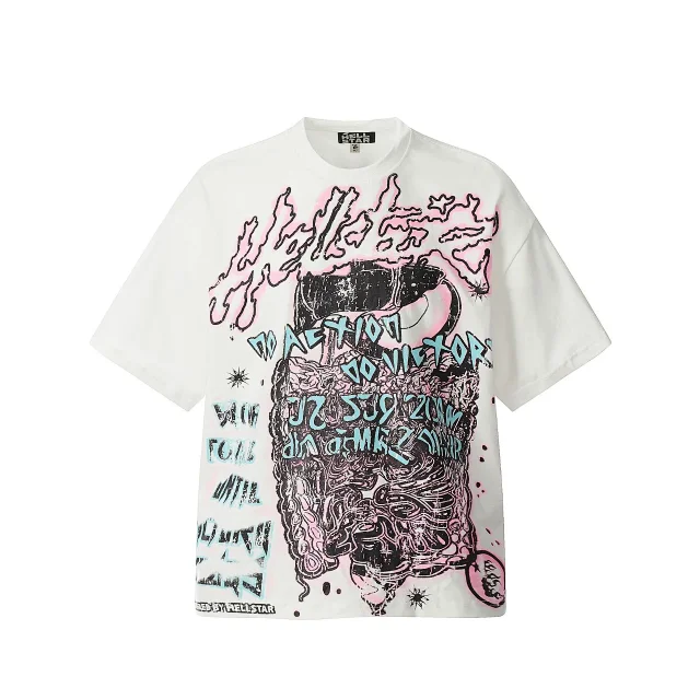Hellstar T-Shirts Washed Graphic Print product detail image 26