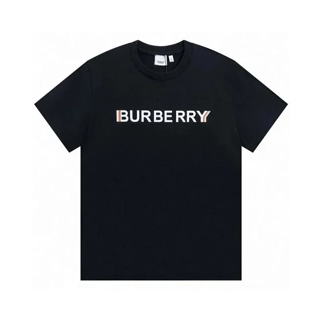 Burberry T-Shirts Short-sleeve logo-print crew-neck product detail image 2