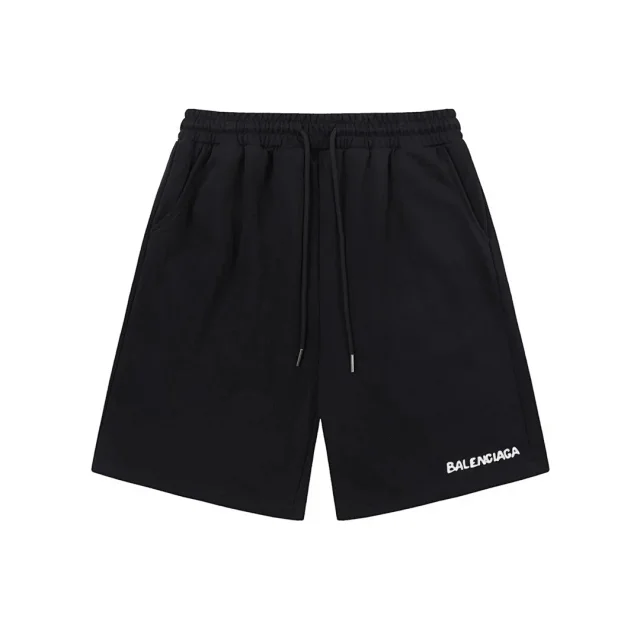 Balenciaga Shorts Logo-print drawstring product detail image 1