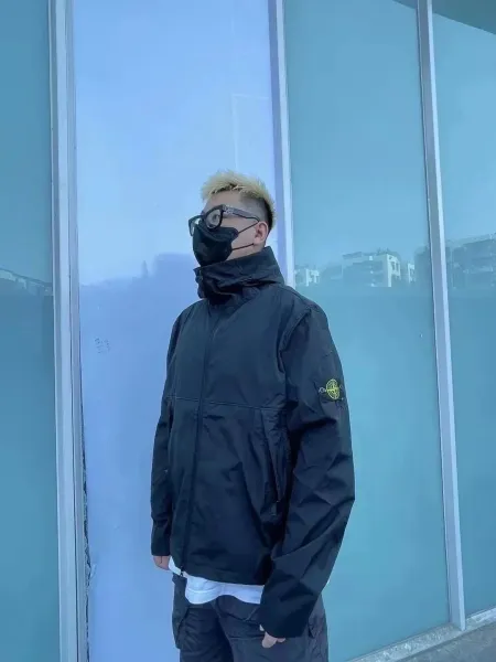 Stone Island Shadow Project Black Zip-Up Field Jacket - 6