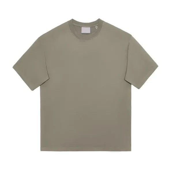 Off-White Basic Crewneck T-Shirt Olive - 1