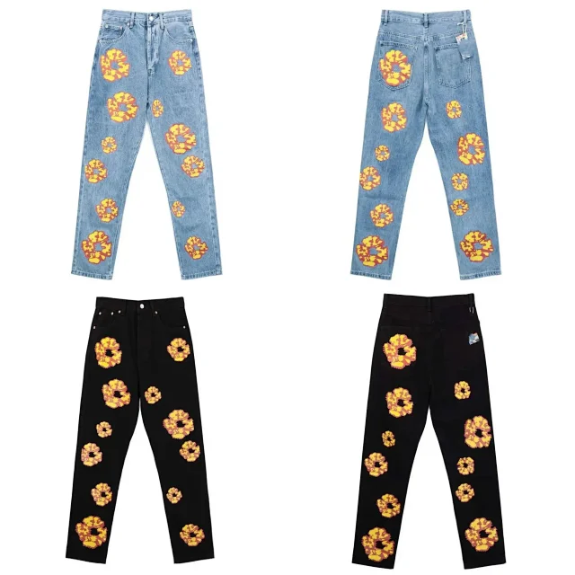 Denim Tears Trousers Drawstring jogger with graphic print product detail image 10