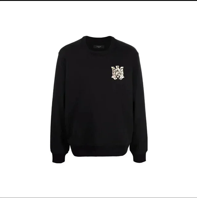 AMIRI Hoodies & Sweatshirts Logo Graphic Crewneck Sweatshirt product detail image 4