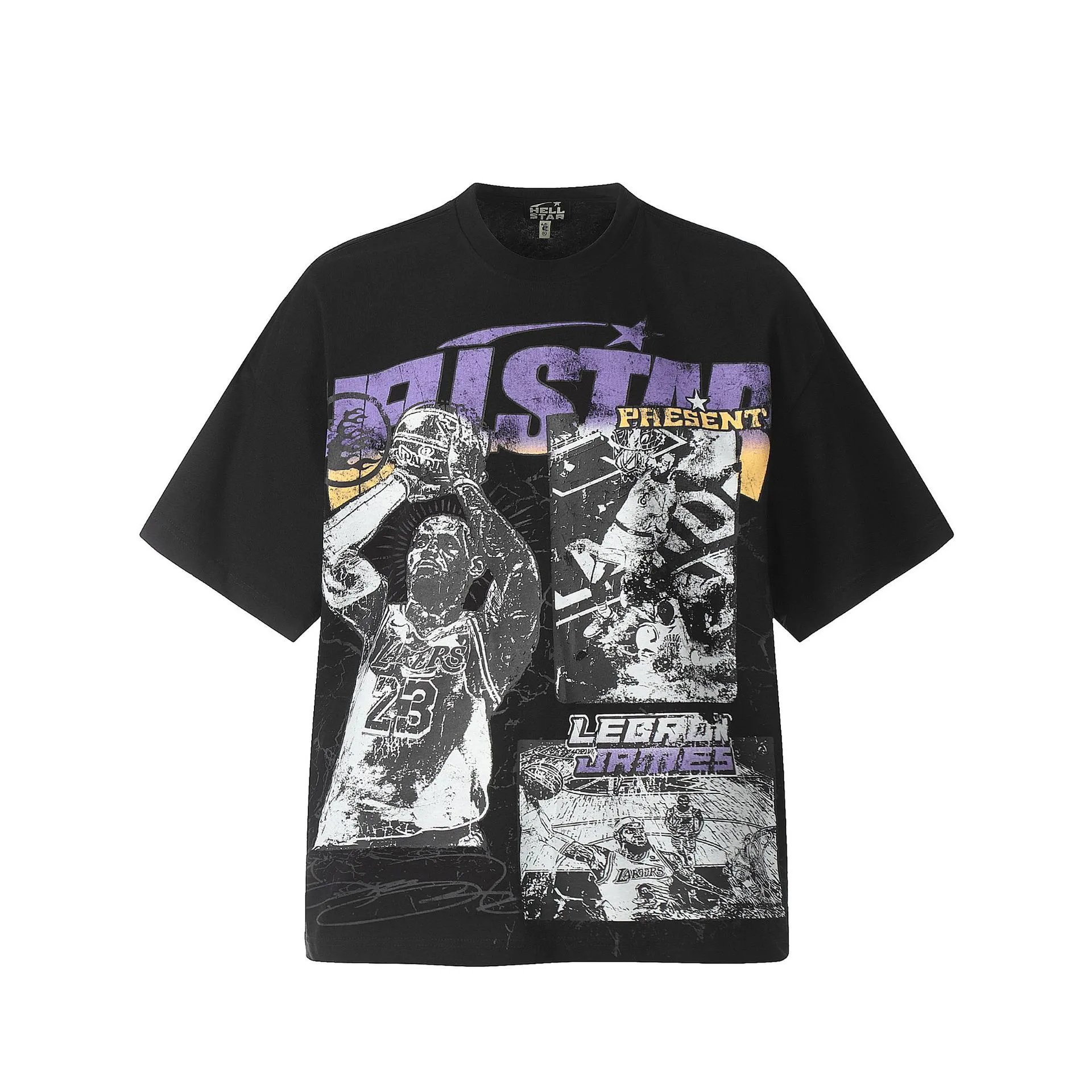 Hellstar T-Shirts Washed Graphic Print image 4