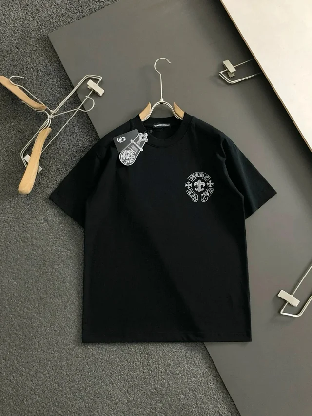 Chrome Hearts T-Shirts Cross Graphic product detail image 2