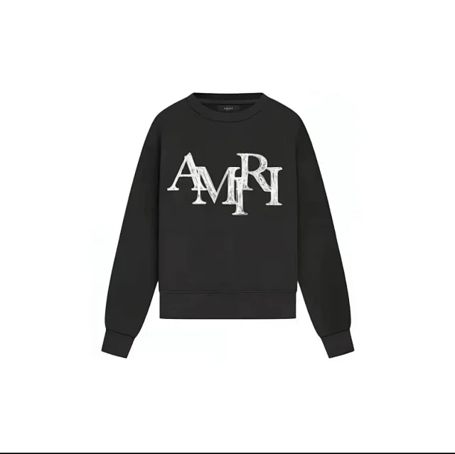 AMIRI Hoodies & Sweatshirts Logo Graphic Crewneck Sweatshirt product detail image 13