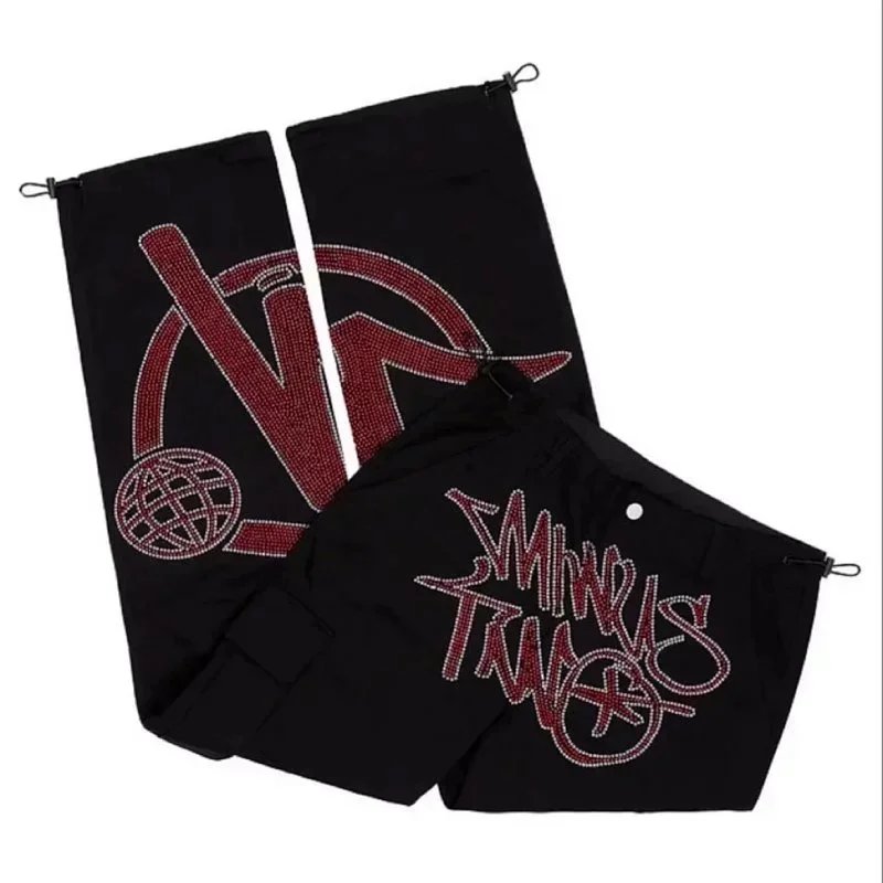 Corteiz Shorts Cargo with Webbing Belt and Oval Graphic Print — 28