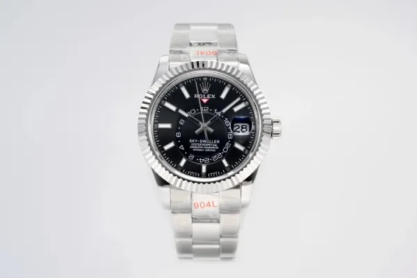 Rolex Sky-Dweller Black Dial Steel Watch - 1
