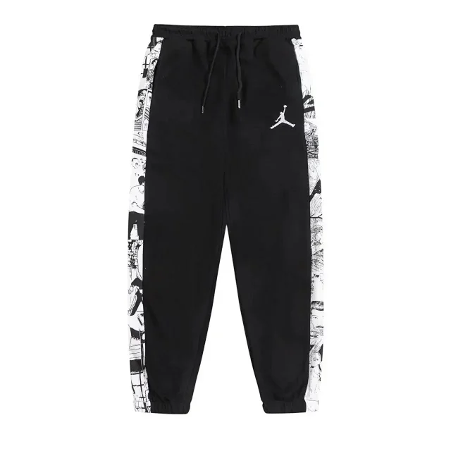Jordan Trousers Jogger Sweatpants with Drawstring Waist and Graphic Prints product detail image 6