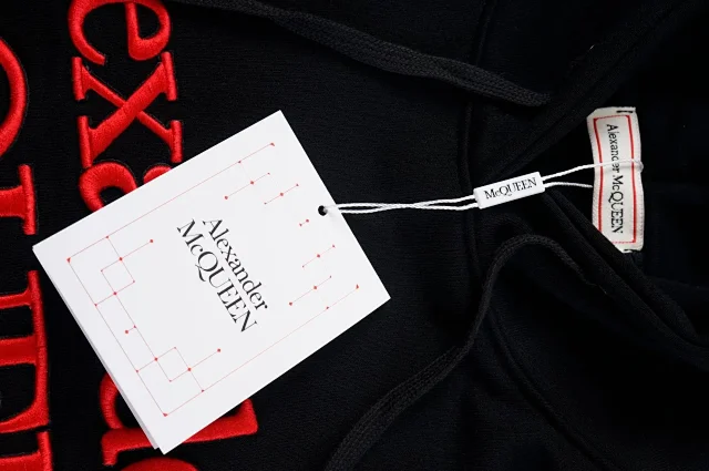 Alexander McQueen Hoodies & Sweatshirts Logo Graphic Pullover Hoodie product detail image 19