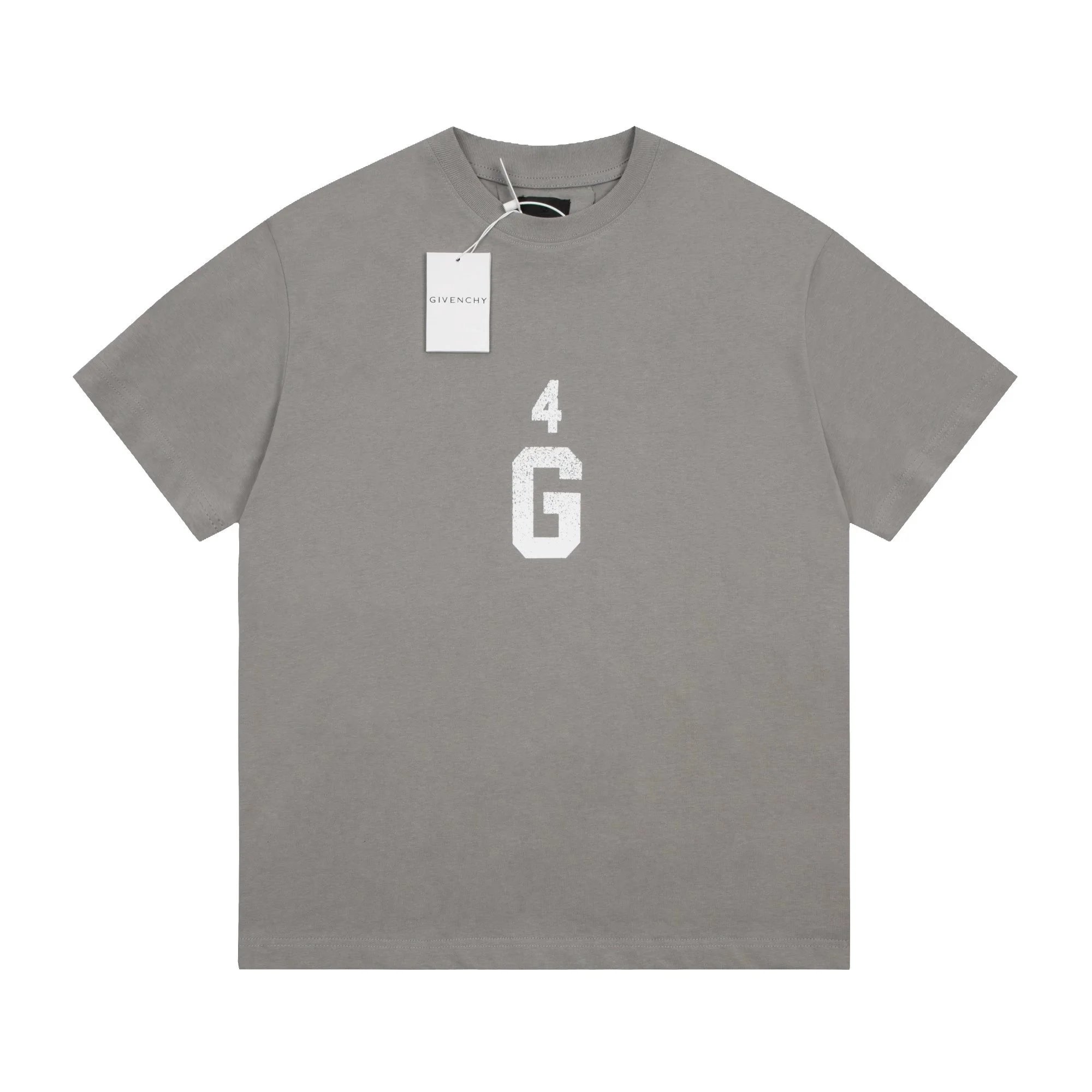Givenchy Logo Print Washed Black T-Shirt - 10