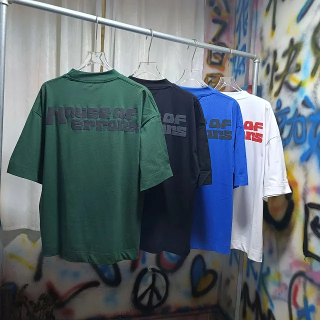 House of Errors T-Shirts Oversized Eye Graphic T-Shirt product detail image 5