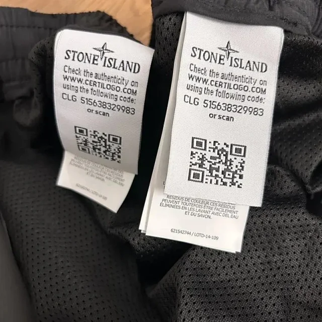 Stone Island Trousers Cargo jogger with elastic cuffs product detail image 7