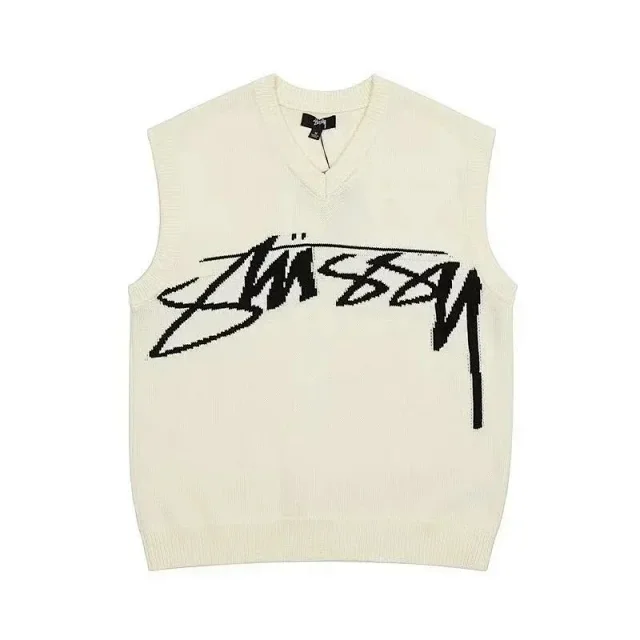 Stüssy Knitwear Graphic Logo Knit Crewneck Sweater product detail image 4