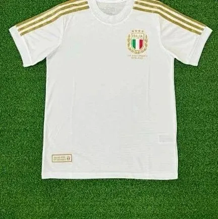 Adidas Italia 2020 Euro Championship Away Jersey White - 1