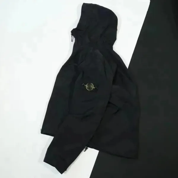 Stone Island Shadow Project Black Zip-Up Field Jacket - 5