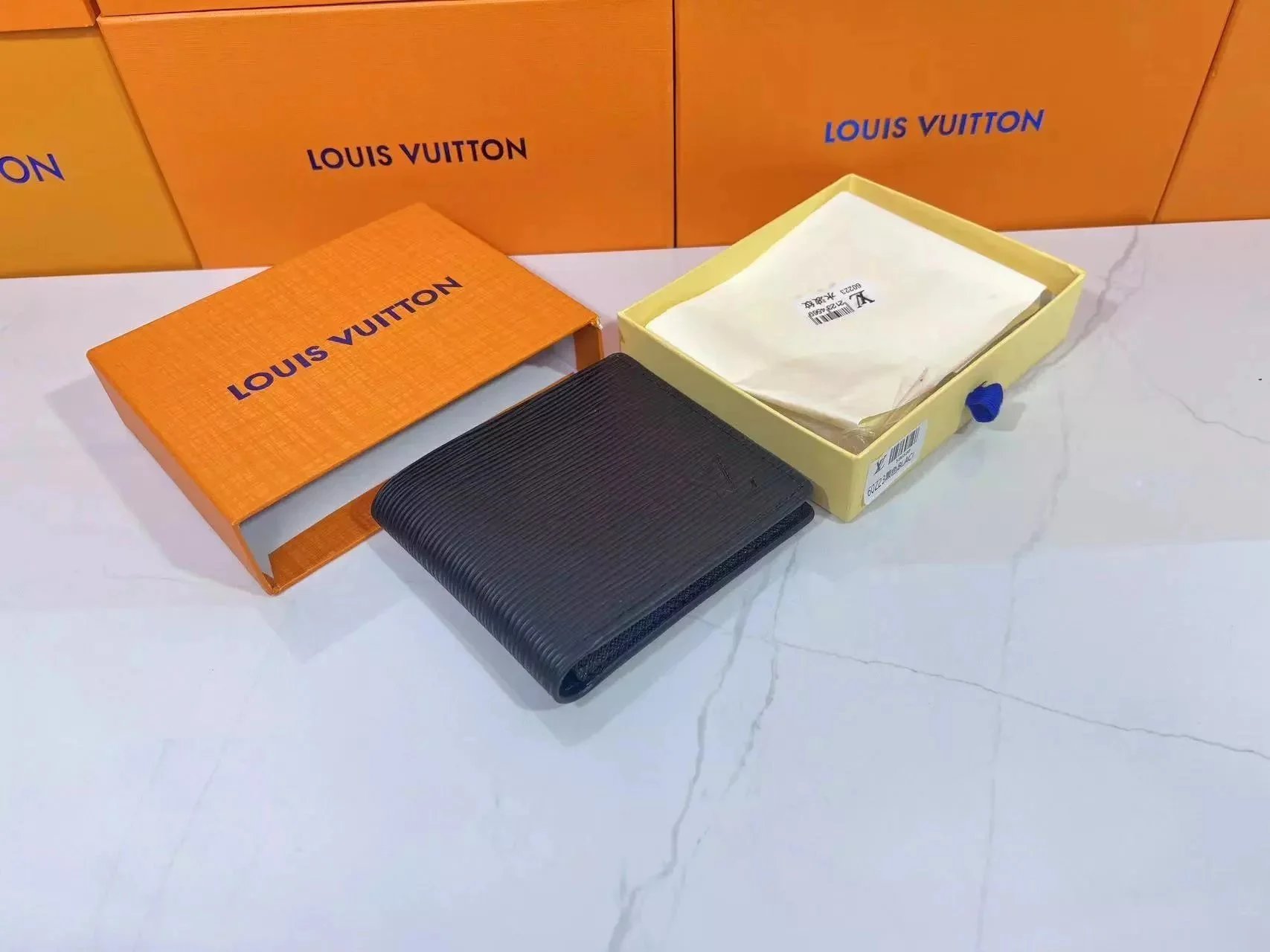 Louis Vuitton Monogram Eclipse Black Bifold Wallet - 35