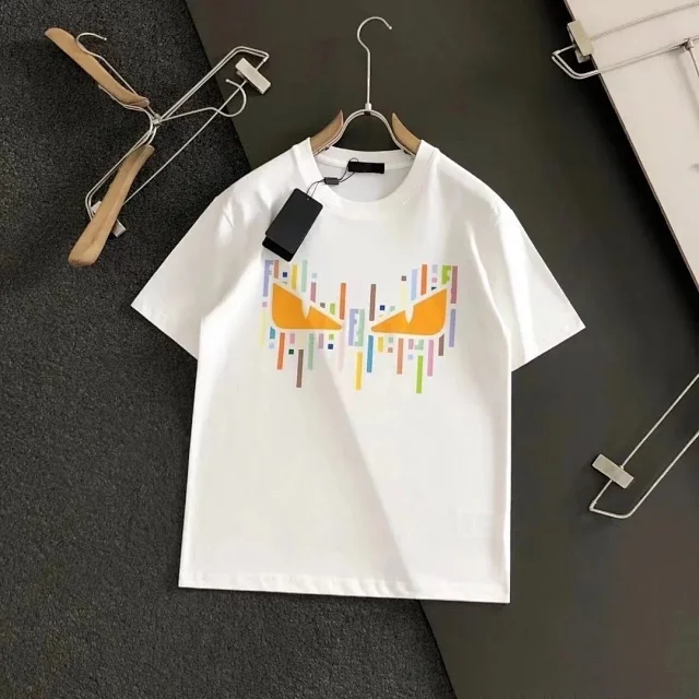 Fendi T-Shirts Graphic short-sleeve T-shirt product detail image 8