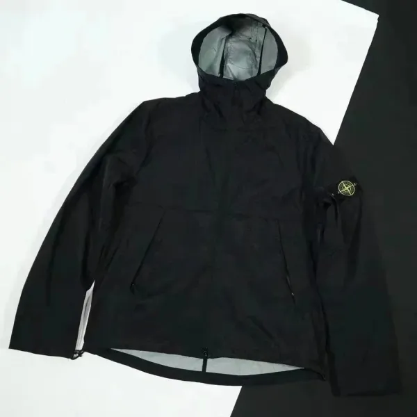 Stone Island Shadow Project Black Zip-Up Field Jacket - 8