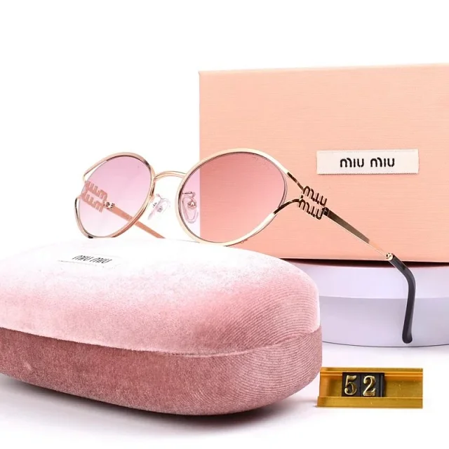 Miu Eyewear 2778 oversized cat-eye sunglasses product detail image 6