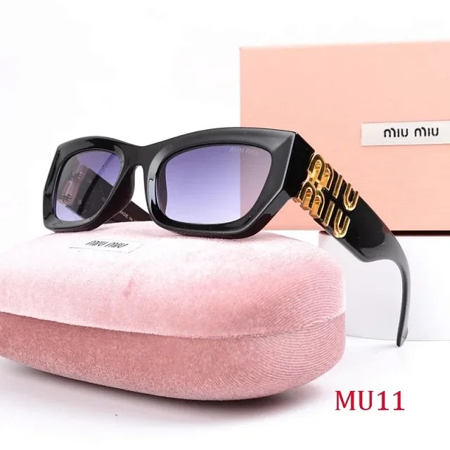 Miu Eyewear 2778 oversized cat-eye sunglasses product detail image 10