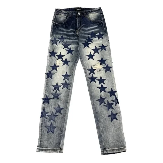 AMIRI Jeans Star Patch Distressed product detail image 1