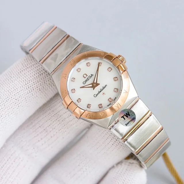 Omega Watches Constellation stainless steel bracelet watch product detail image 2