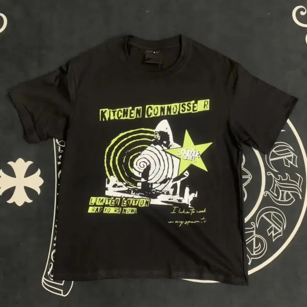 Kitchen Connoisse R Limited Edition 'Rab Yors Now' Graphic T-Shirt - 1