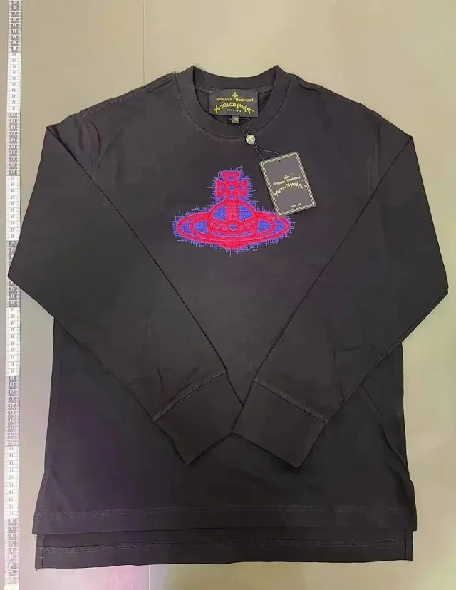 Vivienne Westwood T-Shirts Orb logo graphic crew-neck T-shirt product detail image 6