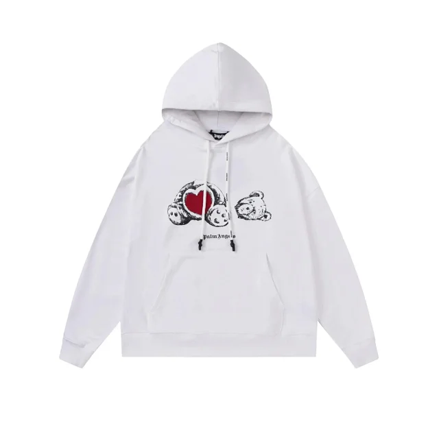 Palm Angels Hoodies & Sweatshirts Graphic logo and product detail image 8